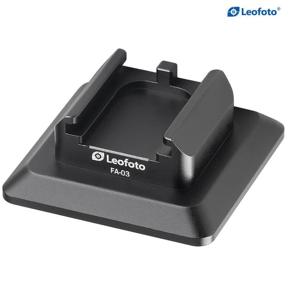 Leofoto FA-03 Flash Cold Shoe Conversion Adapter for ARCA Clamps
