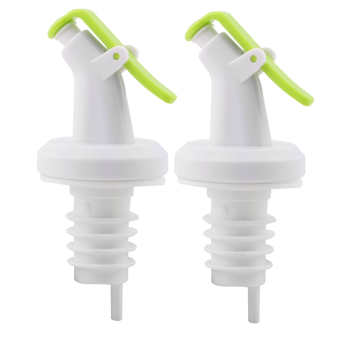 Plastic Liquor Spirit Pourer Flow Wine Bottle Pour Spout Stopper White