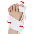 thumbnail image 4 of Corrector ortopédico de juanetes JAMW Sencillez blanco 1 par, 4 of 4