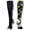 Navy/White, variant on Crazy Softball Socks with Softballs over the calf (Purple/White, Small)