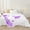 Darkorchid, variant on Erosebridal Letter Initial Sherpa Blanket 90x90,Monogrammed Personalized Throw Blanket for Couch,Flower Decor