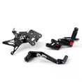 thumbnail image 3 of CNC Black Rearsets Footpegs Footrest For Suzuki GSXR1000 GSXR1000R 2017-2022, 3 of 4