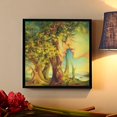 thumbnail image 3 of 5D bricolaje completo taladro cuadrado diamante pintura amante árbol punto de cruz Kit Craft Likrtyny decoración de arte, 3 of 8