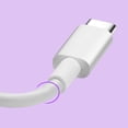 thumbnail image 4 of Cable de datos blanco, cable de datos blanco de 1 m, cable de datos tipo C, cable tipo C de alta capacidad, 4 of 10