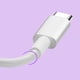 thumbnail image 4 of Cable de datos blanco, cable de datos blanco de 1 m, cable de datos tipo C, cable tipo C de alta capacidad, 4 of 10
