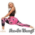 thumbnail image 6 of FITTOO Women's High Waist Ruched Butt Lifting Yoga Pants Tummy Control Stretchy Leggings Booty Textured Workout Capris, 6 of 7