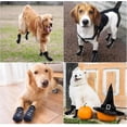 thumbnail image 4 of 4 calcetines protectores de patas para perros, calcetines antideslizantes para perros para uso en interiores, calcetines para perros con refuerzo de goma para perros pequeños, medianos y grandes Rojo Verde Cocina, Decoración y Otros, 4 of 4