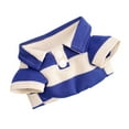 thumbnail image 5 of Guiexla Dog Shirt Fashionable Striped Pet Lapel T-Shirt Breathable Comfortable Cats Two-leg Pullover Pet Supplies, 5 of 8