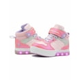 thumbnail image 3 of Tenis Bota Bubble Gummers Valery I Casual Con luces Contactel rosa 18, 3 of 7