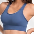 thumbnail image 3 of Soutiens-gorge de Sport pour Femmes Sans Couture Rehausseur Course Yoga Bretelles Réglables 1 Pce, 3 of 7