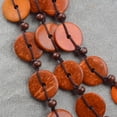 thumbnail image 4 of Collar con colgante de collar con de tejido de concha bohemio para mujer, naranja, como jinwen Collar con cuentas de moda, 4 of 8