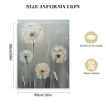 thumbnail image 2 of ONETECH Dandelions Wall Art Canvas Flower Plant Picture Print Abstract Green Flower Living Room Decor Frame 16x20 in, 2 of 5