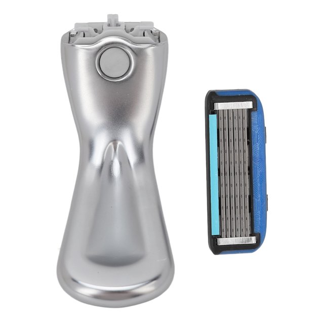 Maquinilla de afeitar manual para hombre, seis cuchillas, resistente al agua, precisa, portátil, extraíble, de corte rápido, para hombre