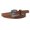 Camel, variant on Women Belt Adjustable Vintage Metal Buckle Solid Color Anti-break Great Durability Thick Faux Leather Jeans Skirt Waistband Clothes Matching Accessory