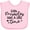 AD-Pink, variant on Inktastic Baby Even Miracles Take a Little Time Boys or Girls Baby Bib
