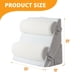 thumbnail image 3 of Juego de almohadas con forma de cuña Ruqmuis, cama ortopédica para dormir, 4 unidades, 3 of 7
