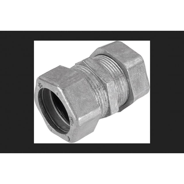 Acoplamiento EMT de zinc fundido a presión de 1/2 pulgada de Gam-Pak Products