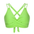 thumbnail image 3 of Lopeceal Women's Twist Front Bikini Tops - Push Up Bathing Suit Top Padded Swimsuit Top, 3 of 5