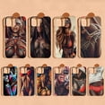 thumbnail image 2 of Funda de teléfono con tatuaje de chica Sexy, carcasa para iPhone 14, 11, 12, 13, Mini Pro, XS Max, 6, 7, 8 Plus, X, XR, SE, 2020 Fivean unisex, 2 of 2