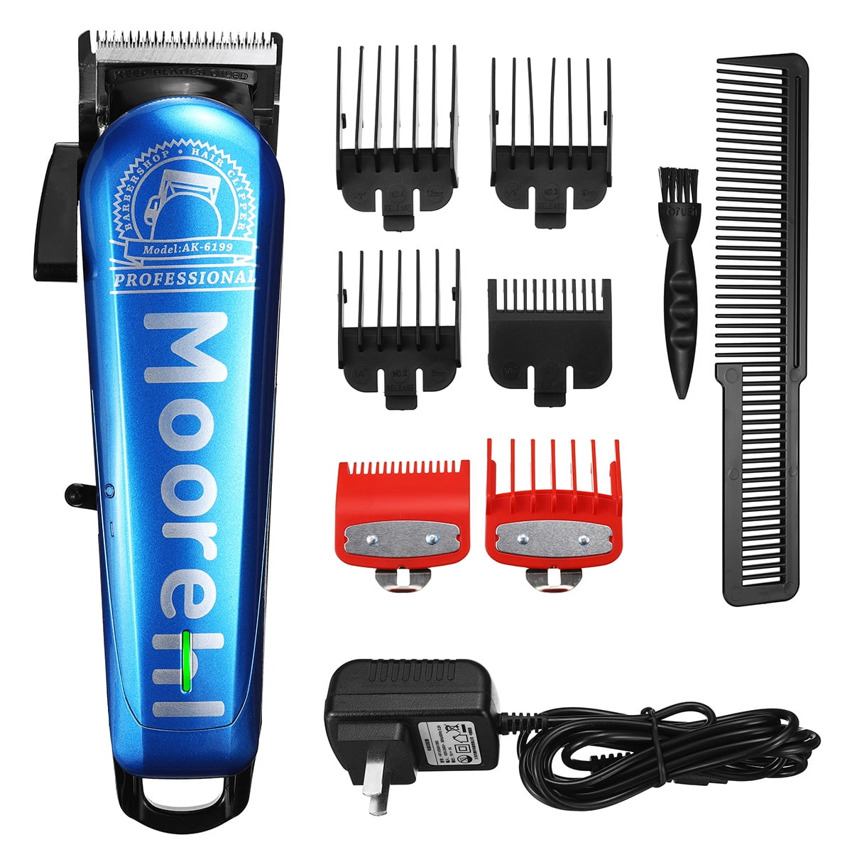 Professional Adjustable Mens Cordless Hair Clipper Trimmer ...