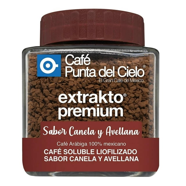 Café Punta del Cielo liofilizado crema canela avellana 110 g