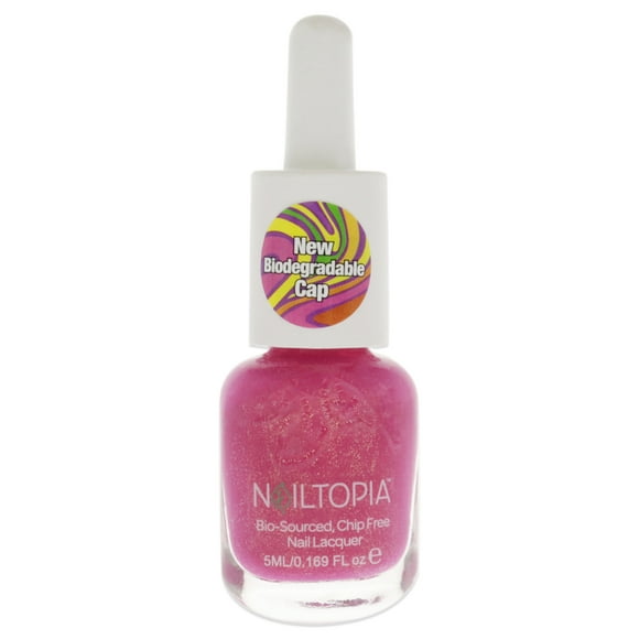 Esmalte de uñas Nailtopia libre de astillas biológico Lets Taco Bout It 0,169 oz