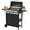Black;4 Burner, variant on Patio Propane Gas Grill Stainless Steel, 4-Burner BBQ Grill with Top Cover Lid, Spacious Cooking Area and 2 Side Shelves, for Outdoor Patio Garden Picnic Backyard, Black