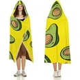 thumbnail image 3 of Funny Fruit Hooded Blanket, Cozy Wearable Blanket for Adults Flannel Soft Warm Blankets for Womens Mens Kids, 3 of 6