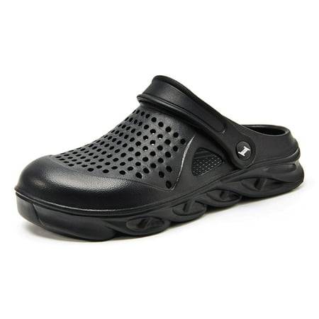 

Garden clogs shoes slippers men s sandals Black