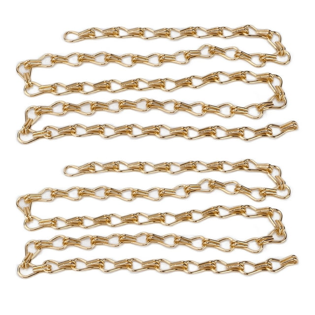 Oubit Aluminum Chain,2Pcs Hanging Chain One Aluminum Curb Chain Hanging Chain Precision Engineered