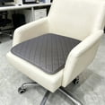 thumbnail image 4 of Office Seat Cushion, Faux Leather Chair Pad for Office, Barber and Computer Chairs, Waterproof Quilted Design, Thick Support for All-Day Comfort, 4 of 6