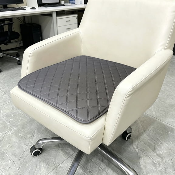 Leather Dining Chair Cushion, Anti-Slip Waterproof Office Seat Cushion, Leather Chair Pads 40 * 40cm