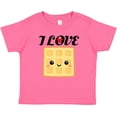 thumbnail image 3 of Inktastic Waffle Lover I Love Waffles Boys or Girls Baby T-Shirt, 3 of 5