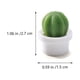 thumbnail image 4 of 24pcs Frigorífico Frigorífico Cactus estereoscópico Calcomanías Frigorífico Pegatinas Cocina Dibujos animados Calcomanías, 4 of 5