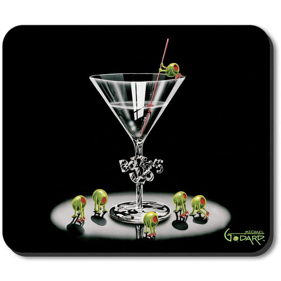 Art Plates Mouse Pad - Michael Godard: Bottoms Up