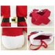 thumbnail image 4 of Kearding Soportes de cubiertos de Navidad, bolsas de vajilla resistentes a desgarros, bolsa de tela para cuchara, tenedor, cena en casa, cocina, Tipo 2, 4 of 6