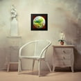 thumbnail image 3 of Naudin, Genevieve 12x12 Black Modern Framed Museum Art Print Titled - Que la campagne est ronde !, 3 of 4
