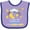 Lavender and Purple, variant on Inktastic I Love My Mama to the Moon and Back Cute Sheep Boys or Girls Baby Bib