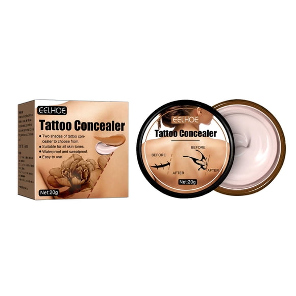 Tattoo Concealer Waterproof Foundation Body Makeup Up Spots Tattoo Cover Dark Makeup Easily