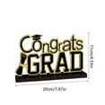 thumbnail image 6 of WXLCISI 2025 Graduation Wooden Desk Sign – Inspirational Keepsake for Graduates, Unique & Memorable Design, 6 of 9