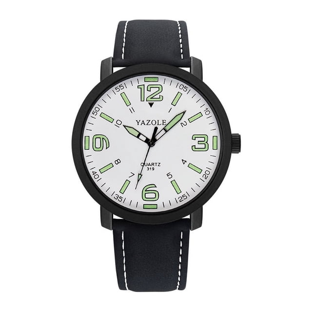 Reloj deportivo para parejas, reloj de pulsera para hombres y mujeres, esfera grande, resistente al agua, correa de cuarzo luminosa, reloj para estudiantes