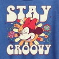 thumbnail image 3 of Disney - Mickey & Friends - Minnie Mouse - Stay Groovy - Women's Short Sleeve Graphic T-Shirt, 3 of 5