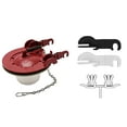 thumbnail image 4 of 1 PK, Fluidmaster 513A-016-P4-Fluidmaster 3 In. Universal Rubber Adjustable Flapper, 4 of 10