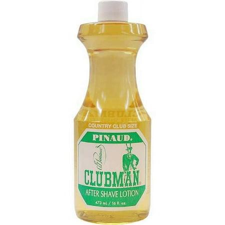 Clubman Pinaud Aftershave for Men with Masculine Barbershop Fragrance, 16 fl oz