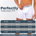 thumbnail image 7 of Super Soft Men's Boxer Briefs with Built-in Pouch Support, 7 of 7