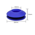 thumbnail image 4 of Ensemble de 50 Œillets en Plastique Ronds Bâche Œillets Couverture Solaire Piscine, 4 of 10