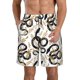 thumbnail image 1 of Fotbe Snake Trajes de Baño Estampados para Hombre, Shorts de Verano de Secado Rápido, Ropa de Playa, Bañadores-Large, 1 of 6