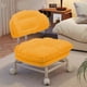 thumbnail image 5 of Silla con respaldo, bancos para el hogar, taburete redondo, taburete pequeño, taburete bajo con polea, 5 of 6