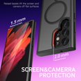 thumbnail image 3 of Clear Magnetic Case Compatible Samsung Galaxy S23 Ultra/ S23+/ S23 For Magsafe Wireless Charging Ultra-thin, 3 of 5