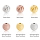 thumbnail image 4 of 10 piezas de cuentas de bola redondas, cuentas espaciadoras plateadas plateadas, suministros de joyería hechos a mano, accesorios para hacer Ropa, zapatos y accesorios Miscelánea Oro Blanco 4MM Qarigey AP010775-02B, 4 of 6